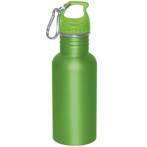 Wide Mouth 500 Ml (17 Fl. Oz.) Stainless Steel Water Bottle