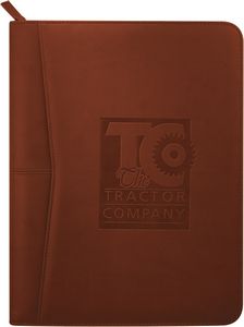 Pedova™ Zippered UltraHyde Padfolio with FSC® Mix Paper