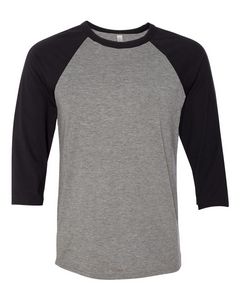 Bella+Canvas® Unisex Three-Quarter Sleeve Baseball Tee