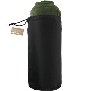 100% Recycled PET Fleece Blanket with RPET Pouch