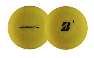 Bridgestone E12 Golf Balls Yellow 12 Pack (10-15 Days)