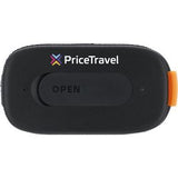 Black/Orange Logo Top View