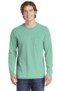 Comfort Colors® Men's Heavyweight Ring Spun Long Sleeve Pocket Tee