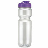 Clear/Translucent Purple Lid Blank