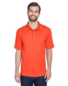 ULTRACLUB Men's Cool & Dry Mesh Piqué Polo