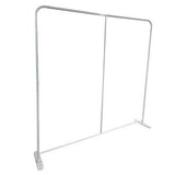 8'W x 8'H EuroFit Straight Wall Hardware Only, Frame and Carry Case. Graphics are not included