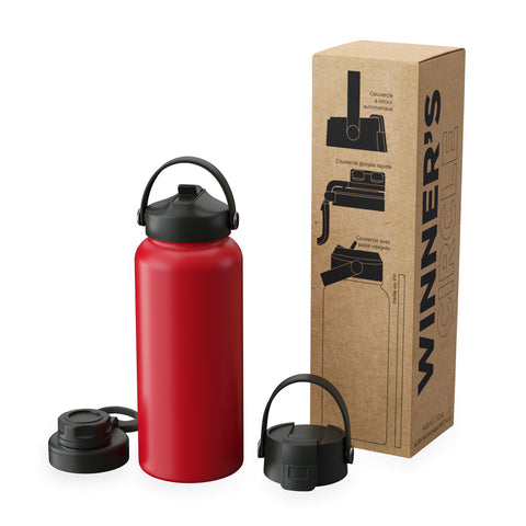 Winner'S Circle 32oz Recycled Stainless Bottle W/ Cap Kit