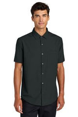 Deep Black Triangle Print Blank Lifestyle View