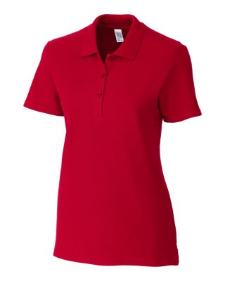 Clique Addison All Cotton Pique Short Sleeve Womens Polo