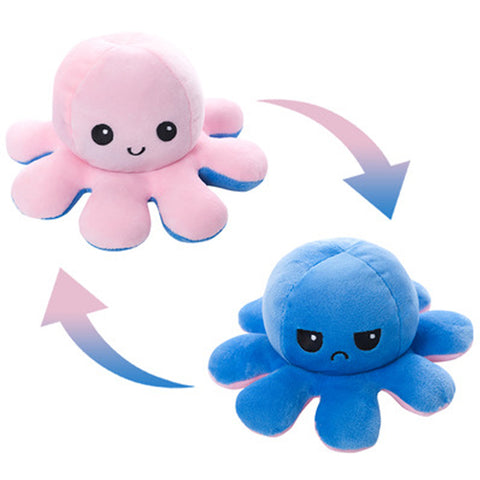 Reverse Octopus Plush Toy