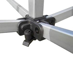 Deluxe Tent Flag Package, 10' Tent kit, Backwall, Box Fit Tablecloth, and Double sided Flag Kit