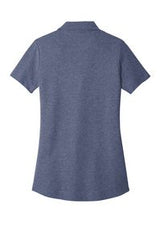 Navy Blue Heather Blank Back View