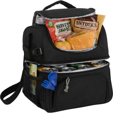 Two Tier 12 Can Lunch Cooler