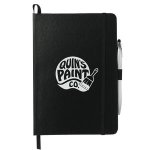 6'' x 8.5'' FSC® Mix Crown Journal with Pen-Stylus
