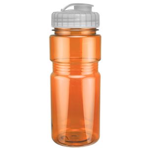 Orange/Clear Lid Blank