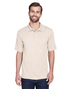 ULTRACLUB Men's Cool & Dry Mesh Piqué Polo