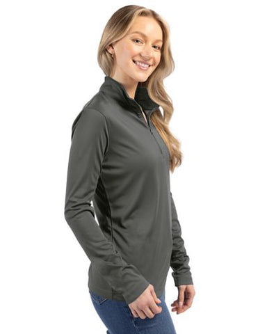 Clique Spin Eco Performance Half Zip Womens Pullover