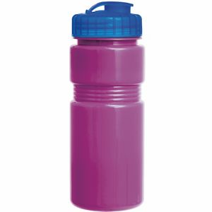 20 Oz. Recreation Bottle w/ Flip Top Lid - Solid Colors
