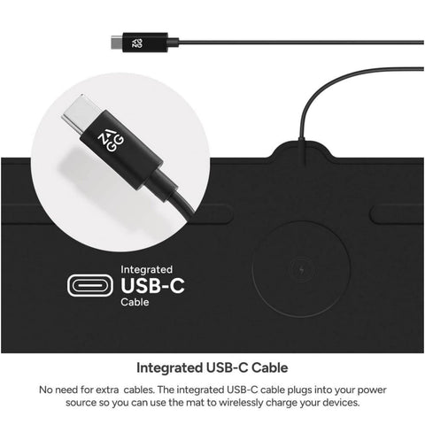 Zagg Desk Mat with Wireless Charging