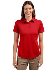 Cutter & Buck Prospect Eco Textured Stretch Recycled Womens Short Sleeve Polo