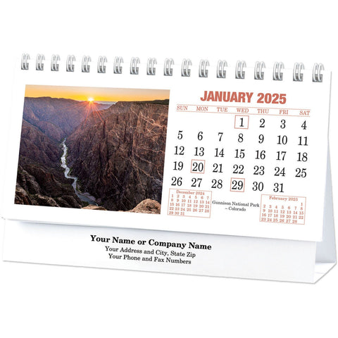 National Parks Desk Calendar