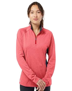 Adidas® Women's Lightweight Quarter-Zip Pullover