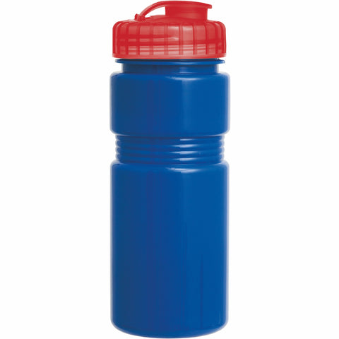 20 Oz. Recreation Bottle w/ Flip Top Lid - Solid Colors