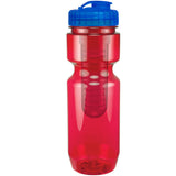 Red/Translucent Blue Lid