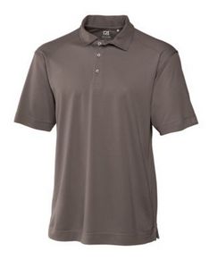 Cutter & Buck CB Drytec Genre Textured Solid Mens Polo