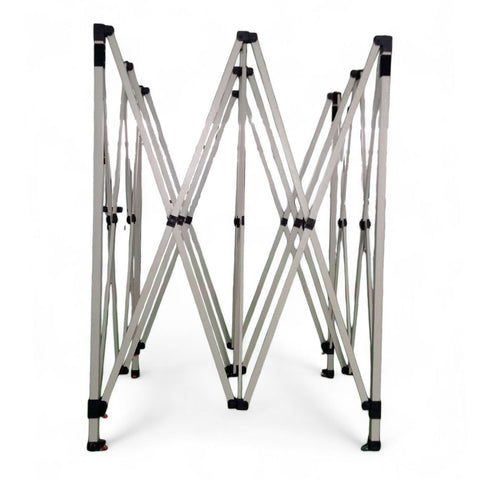 10' Steel Tent Kit, Includes Steel Frame, Sublimated Canopy, Case, Grass Stake Kit