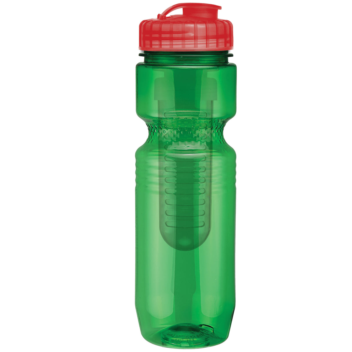 Green/Translucent Red Lid