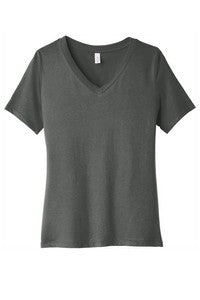Bella+Canvas® Women's Relaxed Jersey Short Sleeve V-Neck Tee