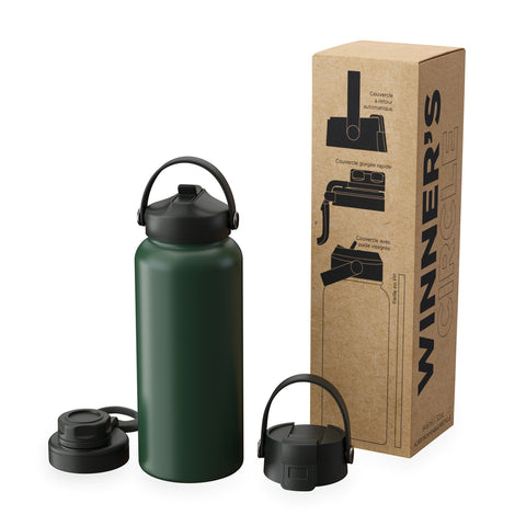 Winner'S Circle 32oz Recycled Stainless Bottle W/ Cap Kit