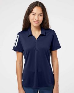 Adidas® Women's Floating 3-Stripes Polo