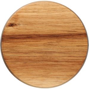 Tahoe Tea & Coffee Ceramic Mug with Wood Lid 16oz