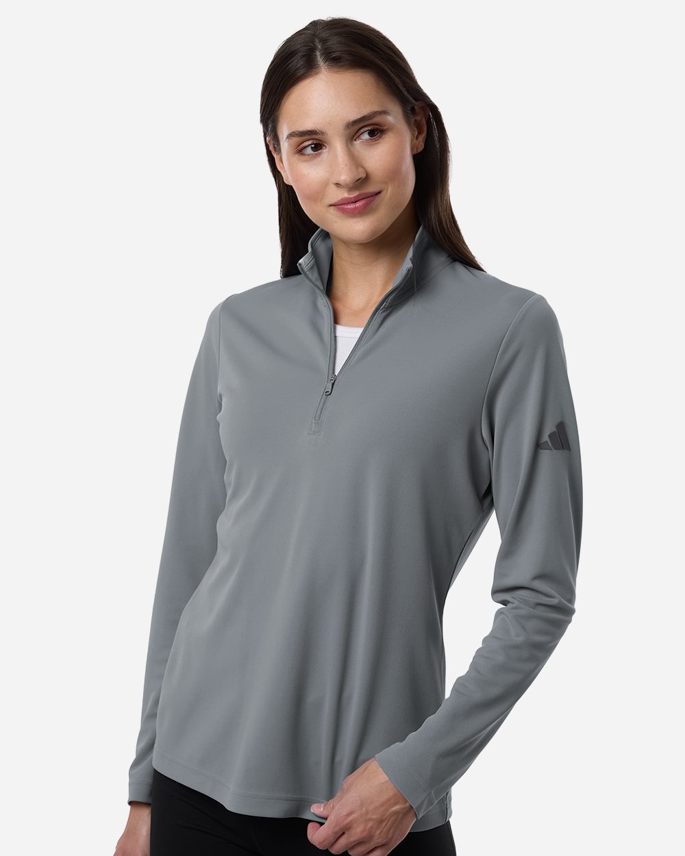 ADIDAS® Women's Lightweight Quarter-Zip Pullover