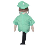 Green Blank Back View