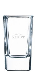 Contemporary Shot 2.75oz glass