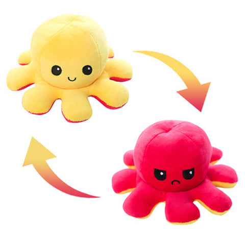 Reverse Octopus Plush Toy