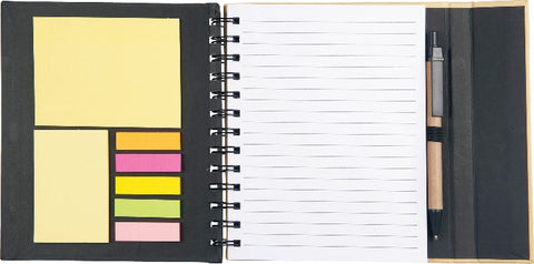 6.5'' x 7'' FSC® Mix Lock-it Spiral Notebook