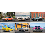 Full Colour Muscle Cars Spiral Wall Calendar