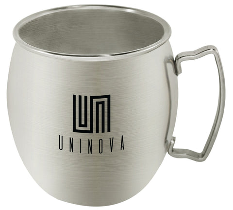 Spirit Mule 21oz matte finish stainless steel mug in gift box