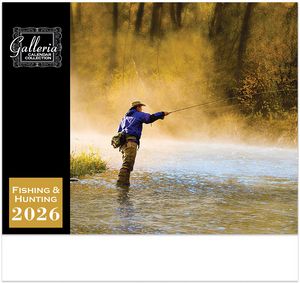 Galleria Wall Calendar 2026 Fishing and Hunting