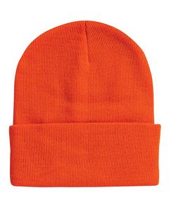 000421 Sportsman™ 12'' Solid Cuffed Beanie