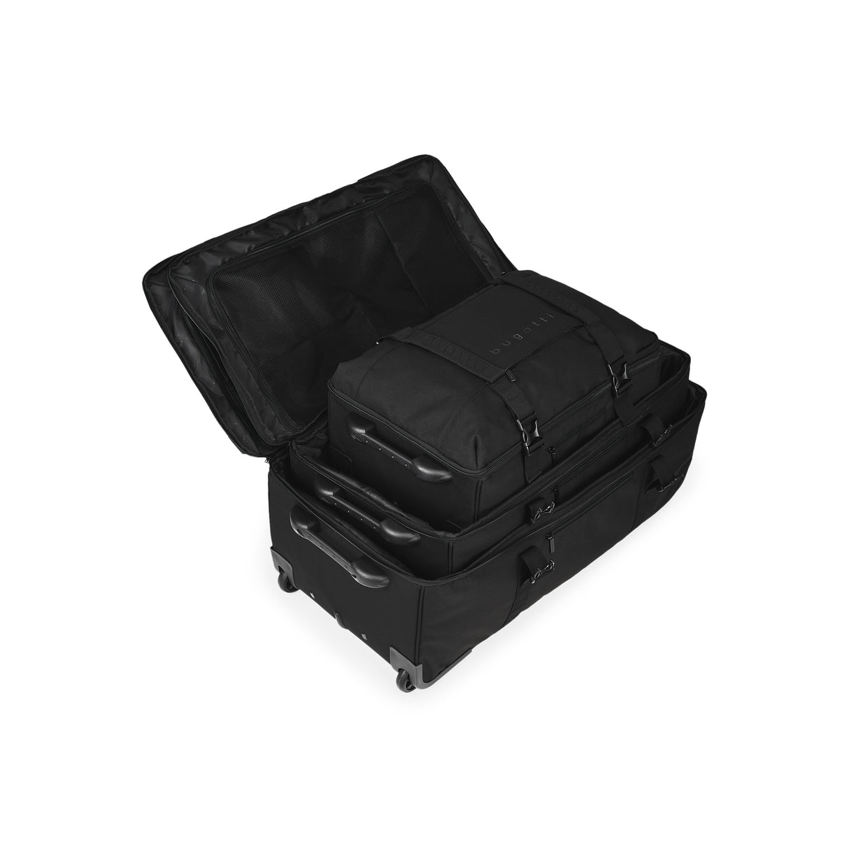 Bugatti Denver 3 Piece Travel Duffle on Wheels