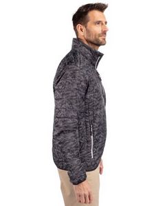 Cutter & Buck Rainier PrimaLoft? Mens Eco Insulated Full Zip Printed Puffer Jacket