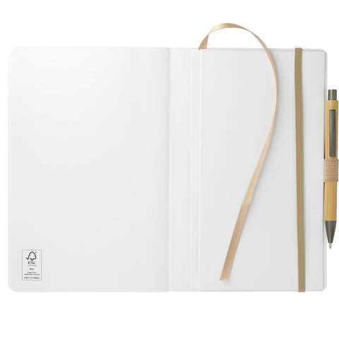5.5'' x 8.5'' FSC® Mix Stone Bound Journal Set