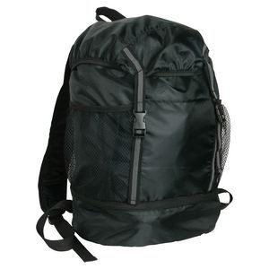 Trail Loop Polyester Drawstring Backpack