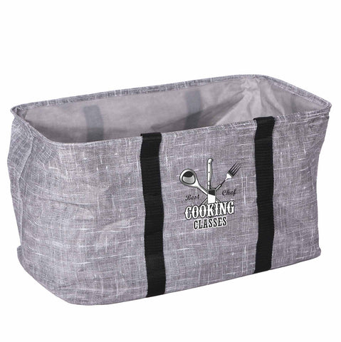Bohemian Non-Woven Collapsible Tote