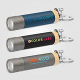 Reborn Recycled Aluminum Keychain Flashlight - ColorJet